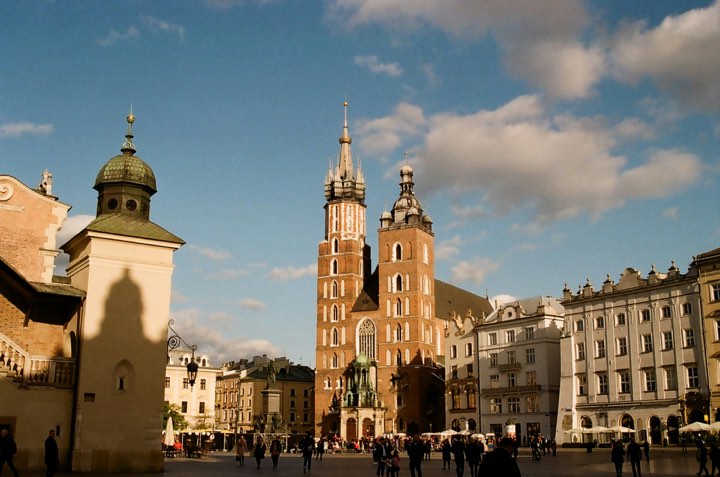 St. Mary’s Basilica on Krakow’s Main Square